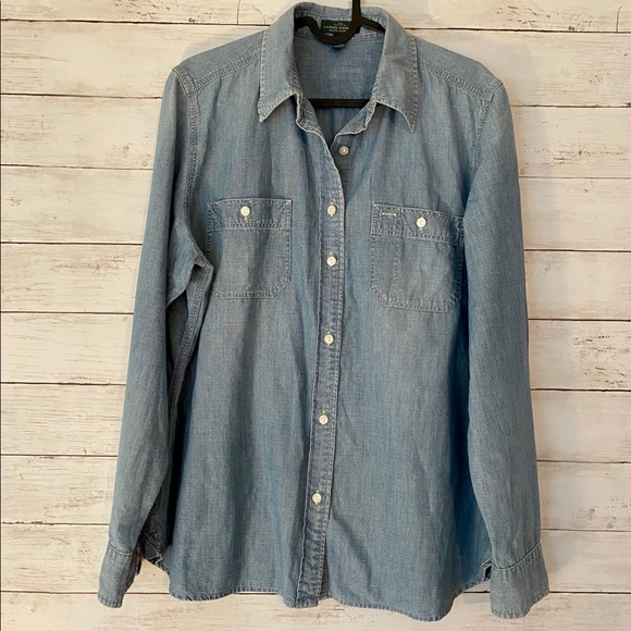 Ralph Lauren Tops - NWOT LTL Ralph Lauren Chambray Shirt L